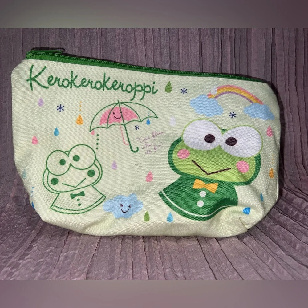 Keroppi pencil Pouch - Green